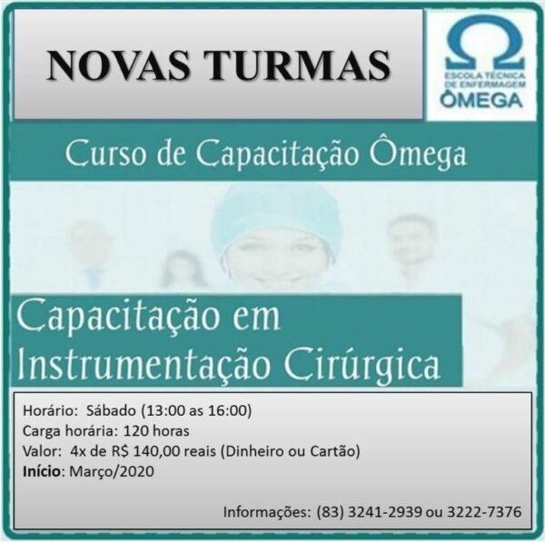 Mensalidade Curso de Instrumentação Cirúrgica - 2a Parcela